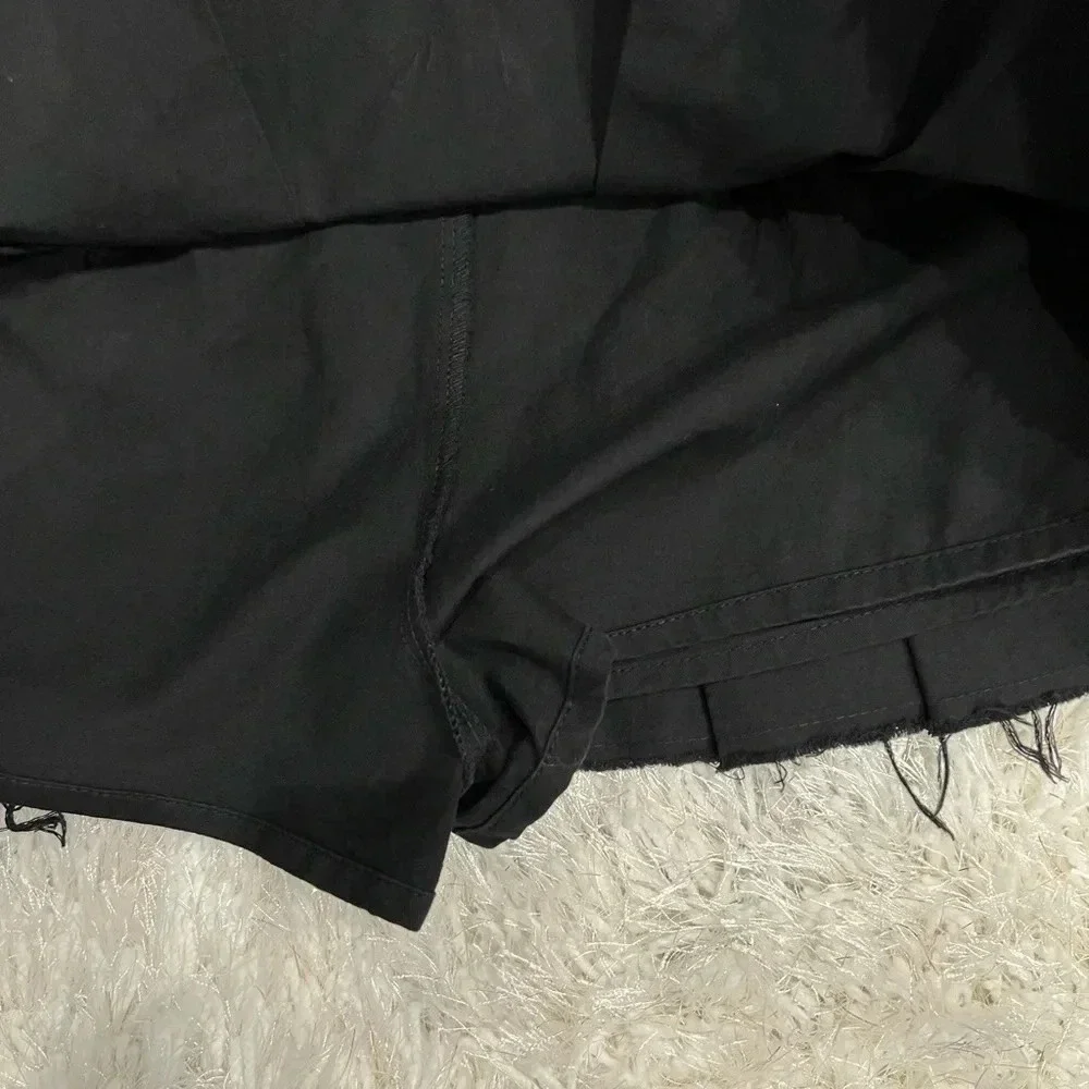 Steve Madden Skort with raw hem.